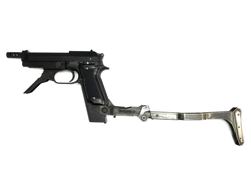 MGC ベレッタM93R　ハイグレードカスタム　ストック無し　中古品 MGC ベレッタM93R ハイ・グレード・カスタム ガスガン