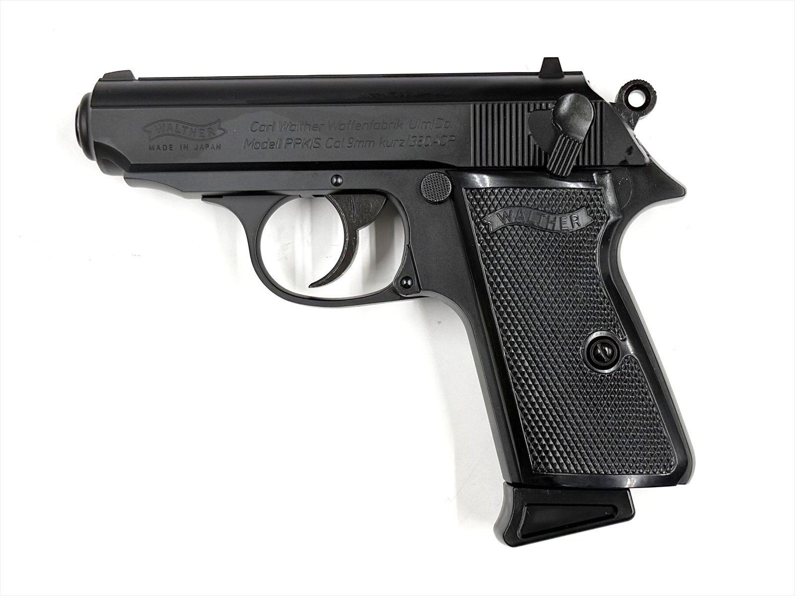 特選中古品】ガスブローバック マルゼン ワルサーPPK/S ブラック