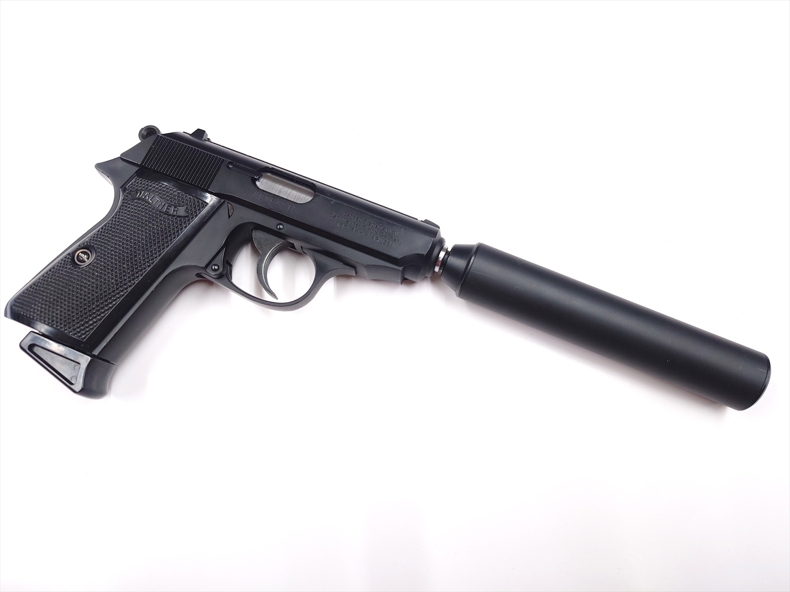 特選中古品】ガスブローバック マルゼン ワルサーPPK/S ブラック 可変