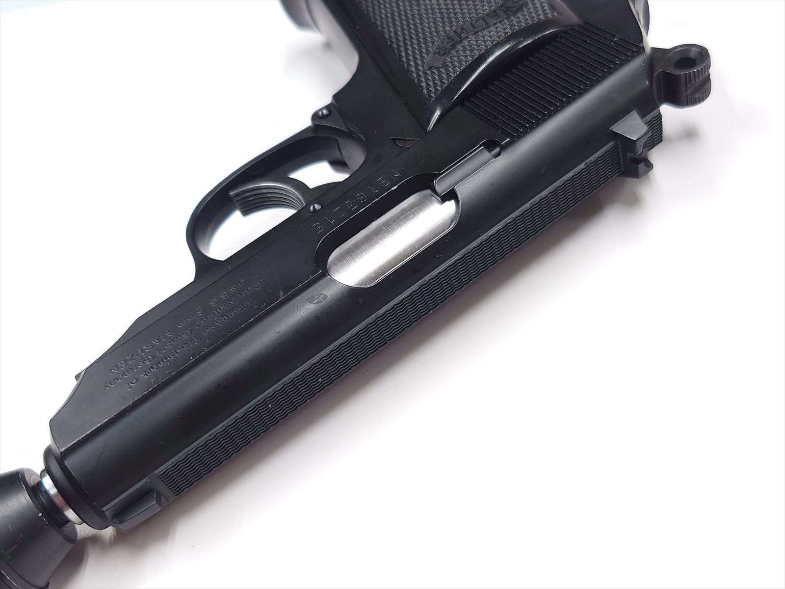 特選中古品】ガスブローバック マルゼン ワルサーPPK/S ブラック 可変