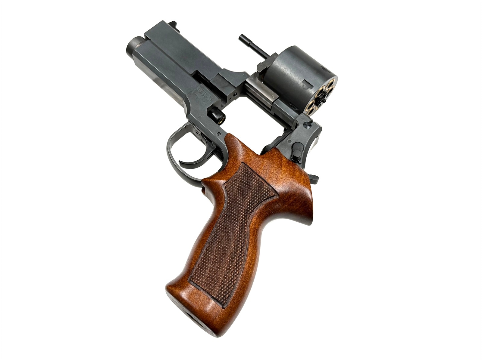 マルシン 6mmBBガスガン マテバリボルバー 4インチ 木製グリップ仕様