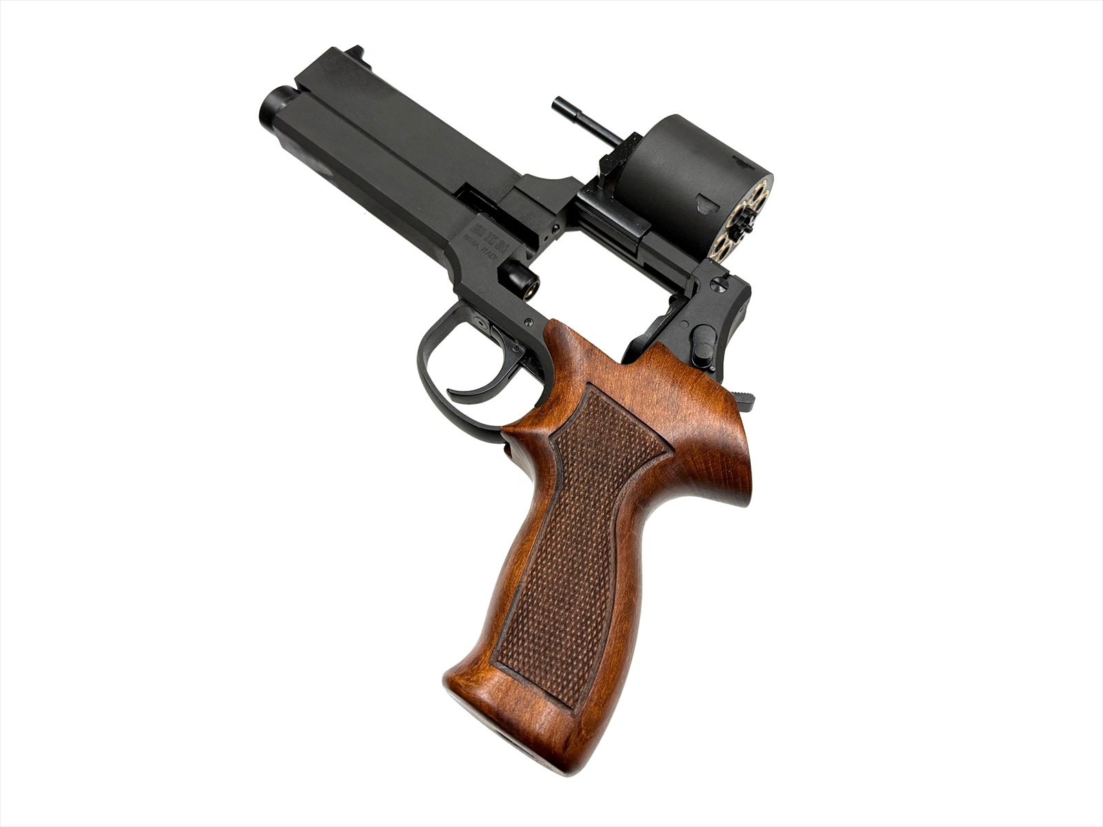 マルシン 6mmBBガスガン マテバリボルバー 5インチ 木製グリップ仕様