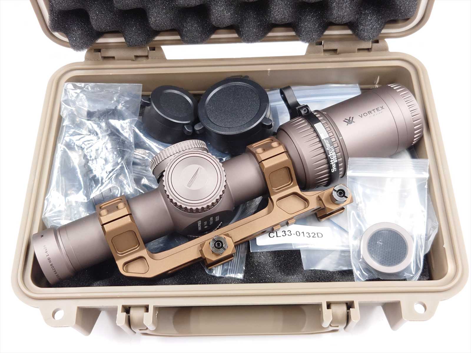 イナウト　セットのみ 特選中古品】ARROW OPTICS 1-6×24 RAZOR HD Gen2-E マウントセット DE