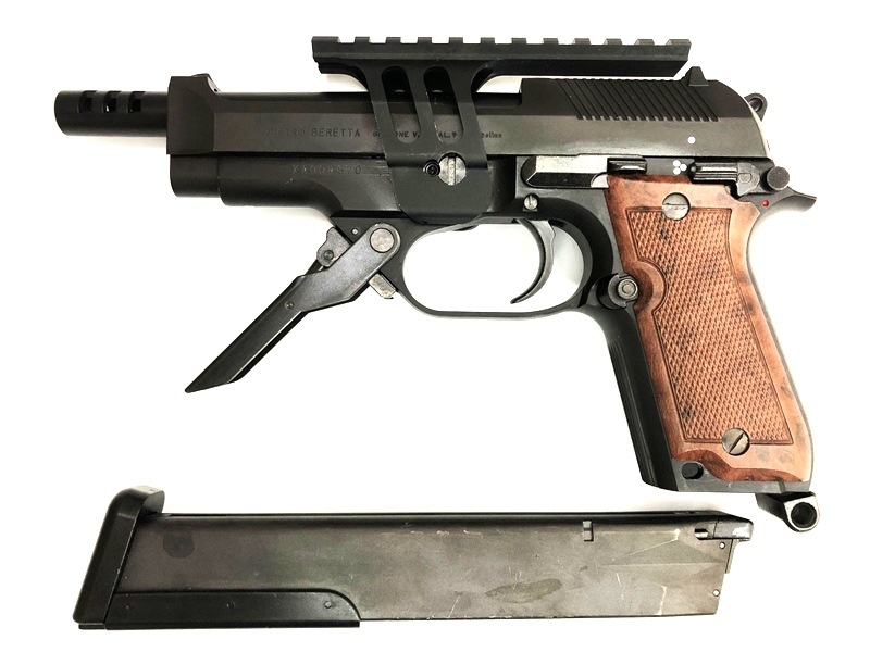 KSC M93RⅡ　システム7　ABS　中古品 特選中古品】ガスブローバック KSC ベレッタM93R-II 1st HW システム7