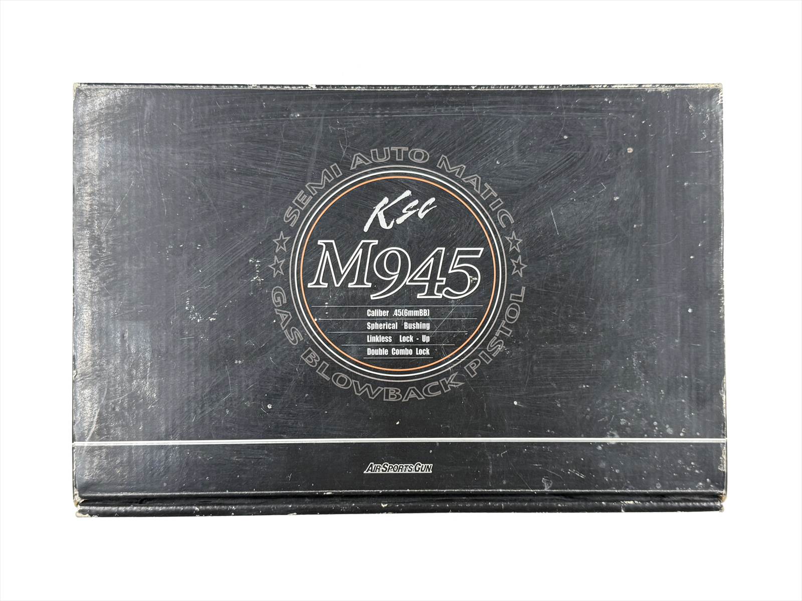 特選中古品】ガスブローバック KSC S&W M945 スケイルドシルバー ABS