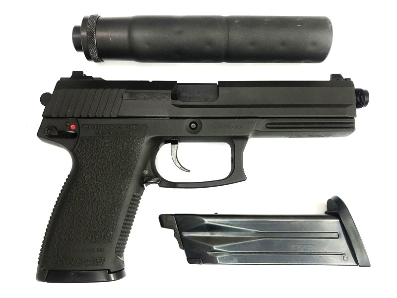 売り切れ【特選中古品】ガスブローバック KSC H&K MK23 SOCOM オールHW