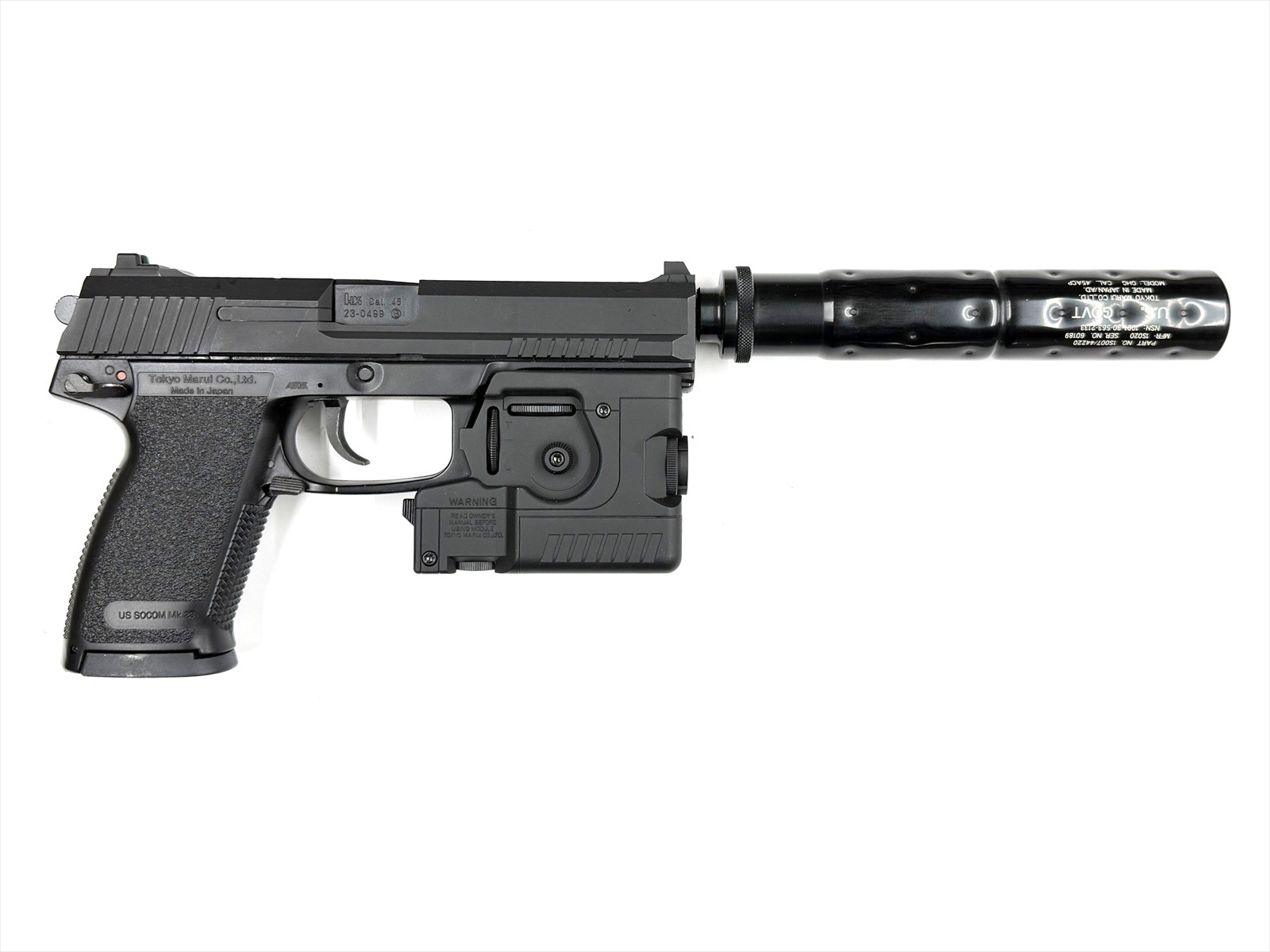 東京マルイ 固定スライドガスガン SOCOM Mk23 プロトモデル 中古 特選中古品】固定スライドガスガン 東京マルイ H&K ソーコム Mk23