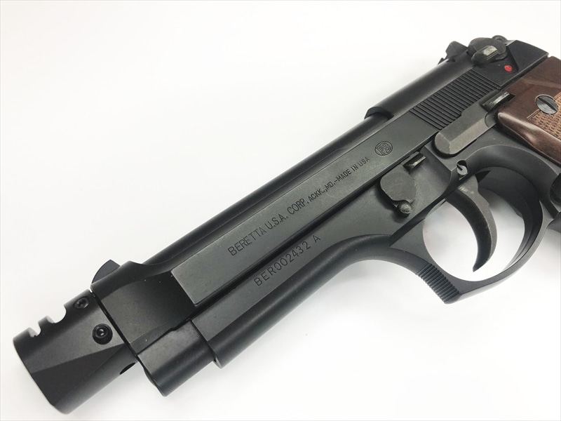ASGK刻印 MGC BERETTA マガジン M92FS2つ 特選中古品】固定スライドガスガン MGC ベレッタM92F ブラック