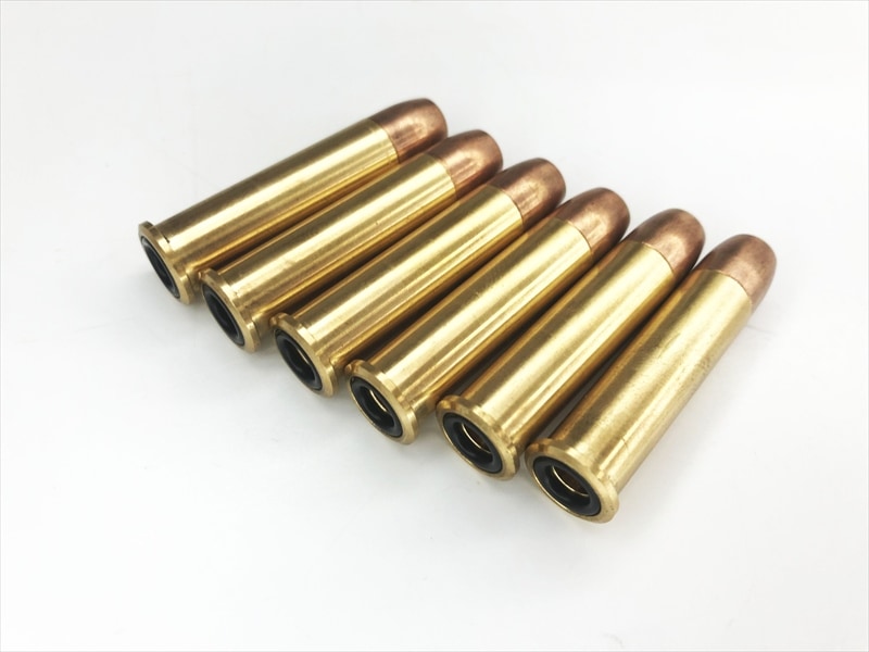 リボルバー ブラック/ブラウン 弾丸5個付き クラウンモデル S&W M586 4インチ ブラック 10才以上用エア