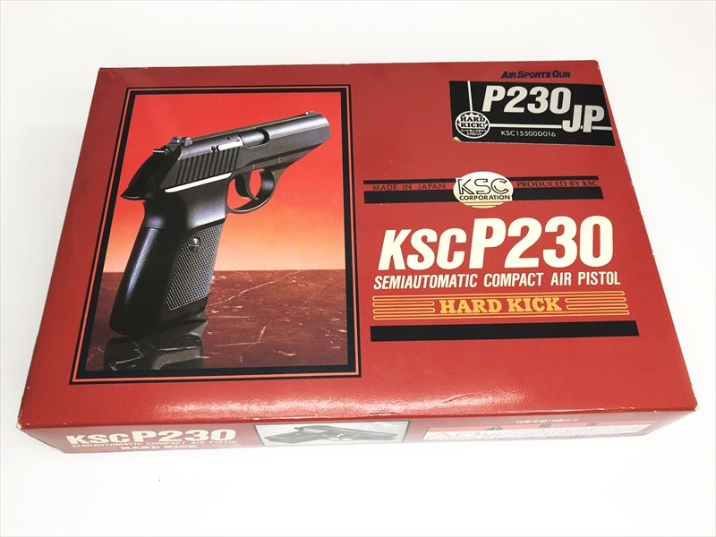 KSC P230jpガスブローバックエアガン 売り切れ【特選中古品】ガスブローバック KSC SIG P230JP ABS フレーム