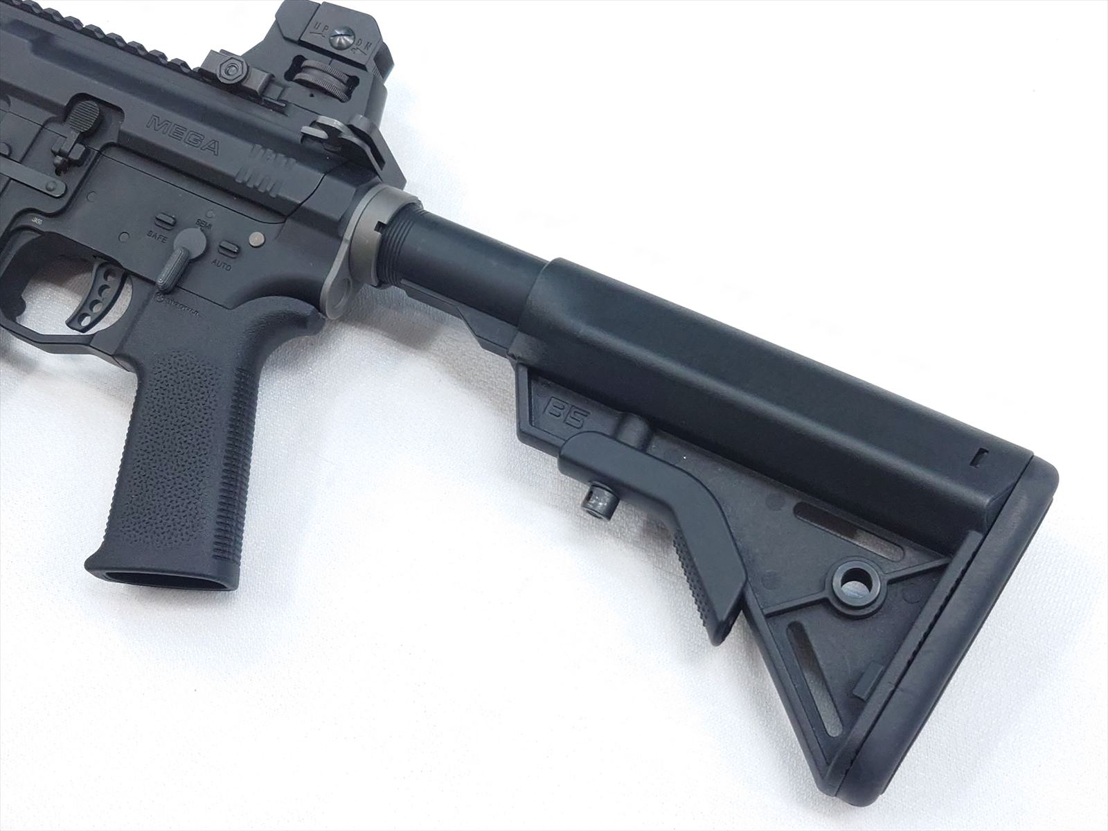 特選中古品】ガスブローバック KSC Mega MKM AR15 カスタム アッパー2