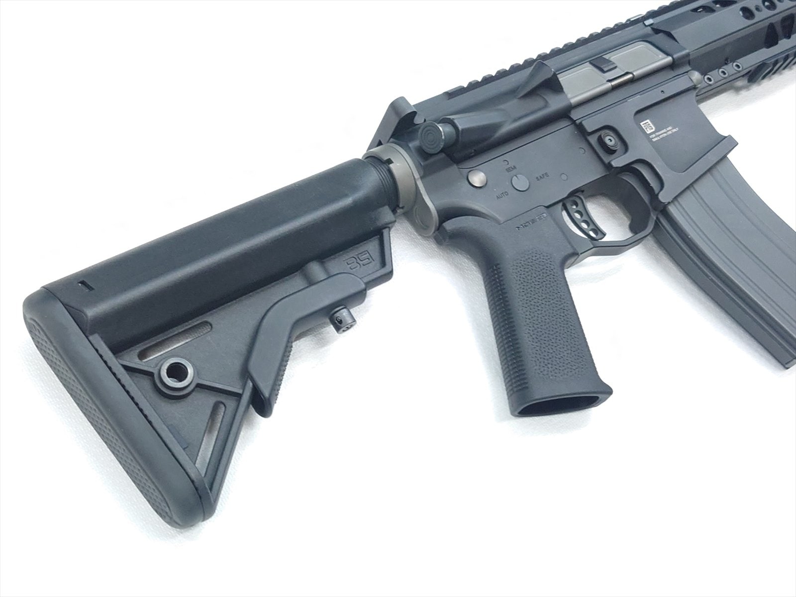 特選中古品】ガスブローバック KSC Mega MKM AR15 カスタム アッパー2