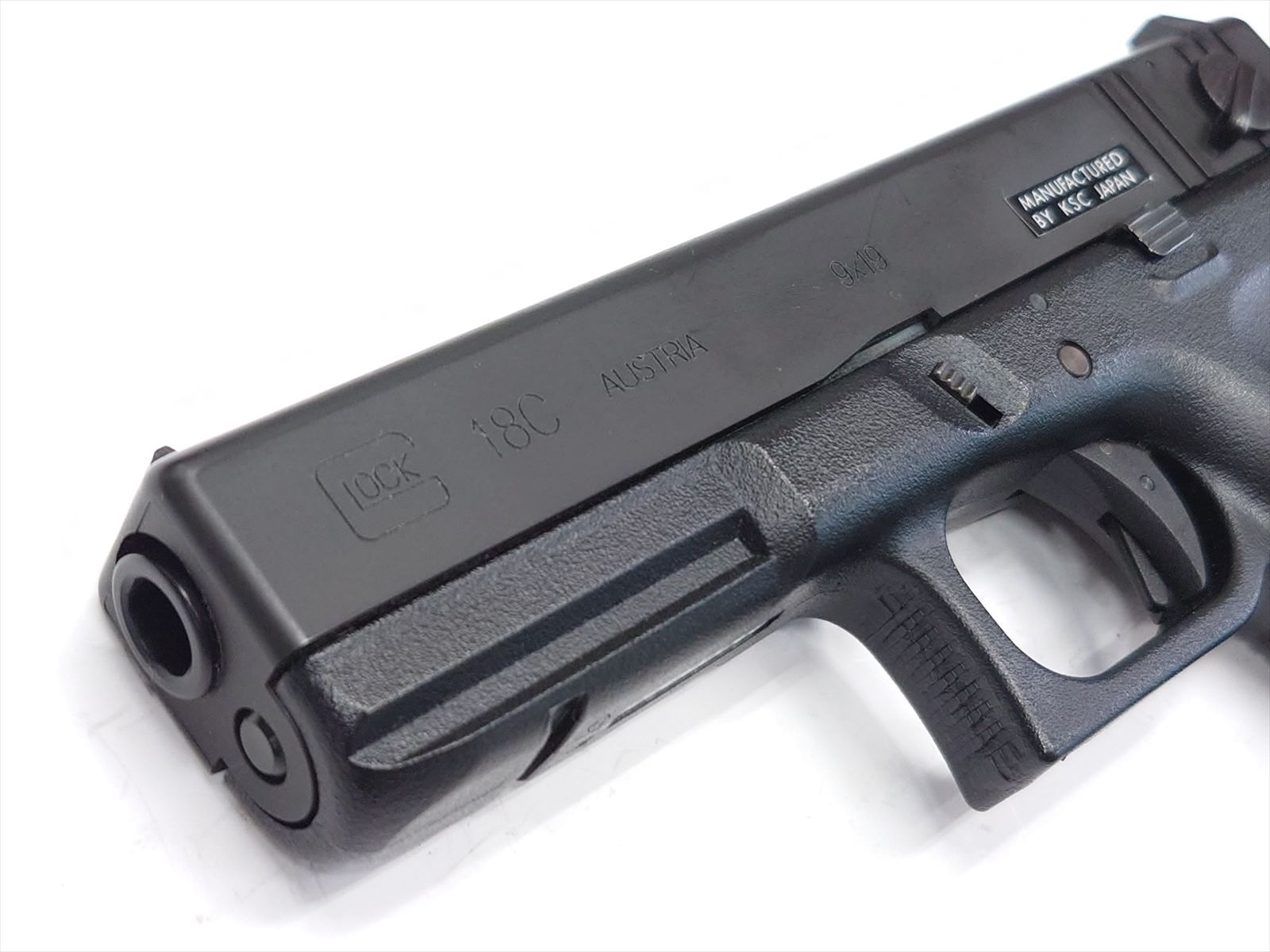 特選中古品】ガスブローバック KSC グロック18C スライドHW [12178
