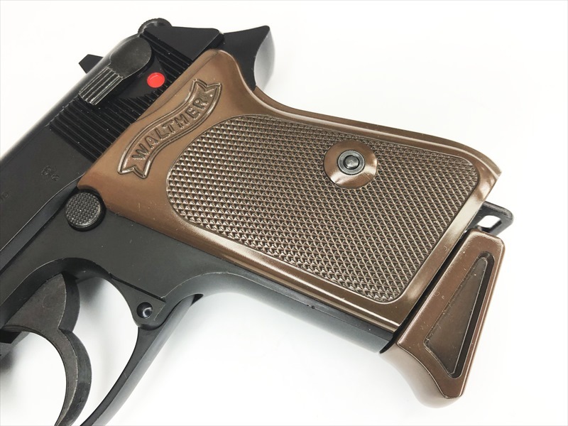 中古WALTHER PPK ガスガンマルゼン マルゼン] ワルサー PPK/S ステンレス ガスブローバック (中古