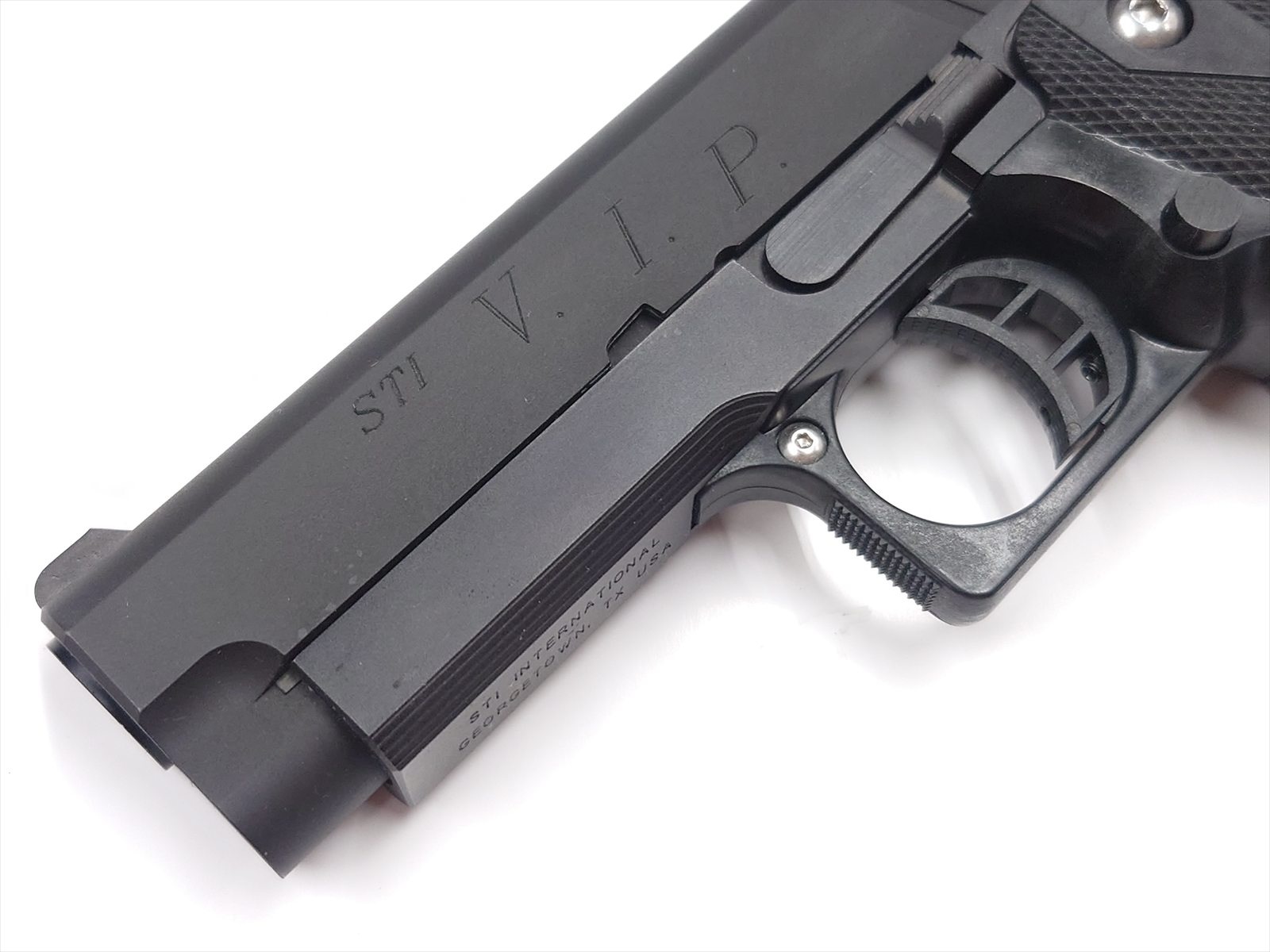 特選中古品】ガスブローバック KSC STI VIP3.9 スライドHW システム7