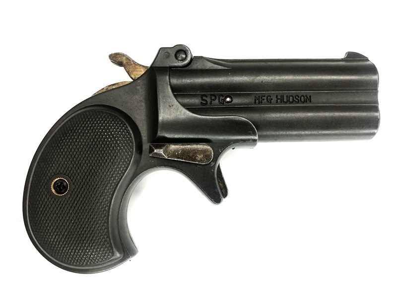 【モデルガン】HUDSON レミントンダブルデリンジャー モデルガン】HUDSON レミントンダブルデリンジャー