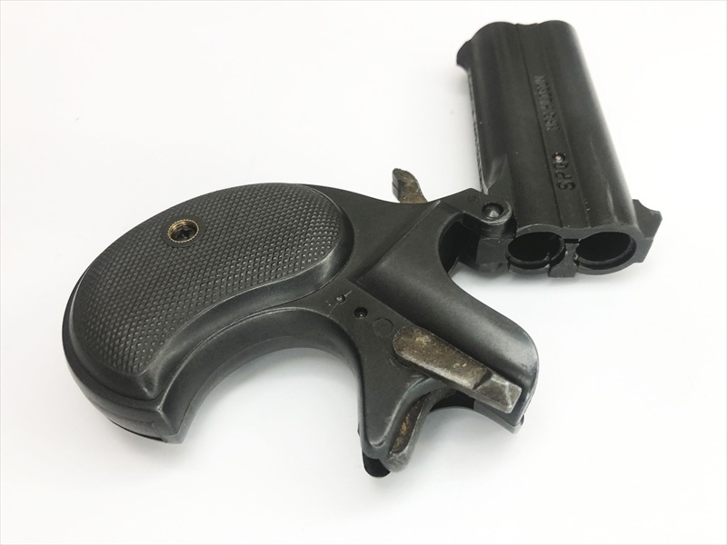 【モデルガン】HUDSON レミントンダブルデリンジャー 特選中古品】発火モデルガン ハドソン レミントン ダブル