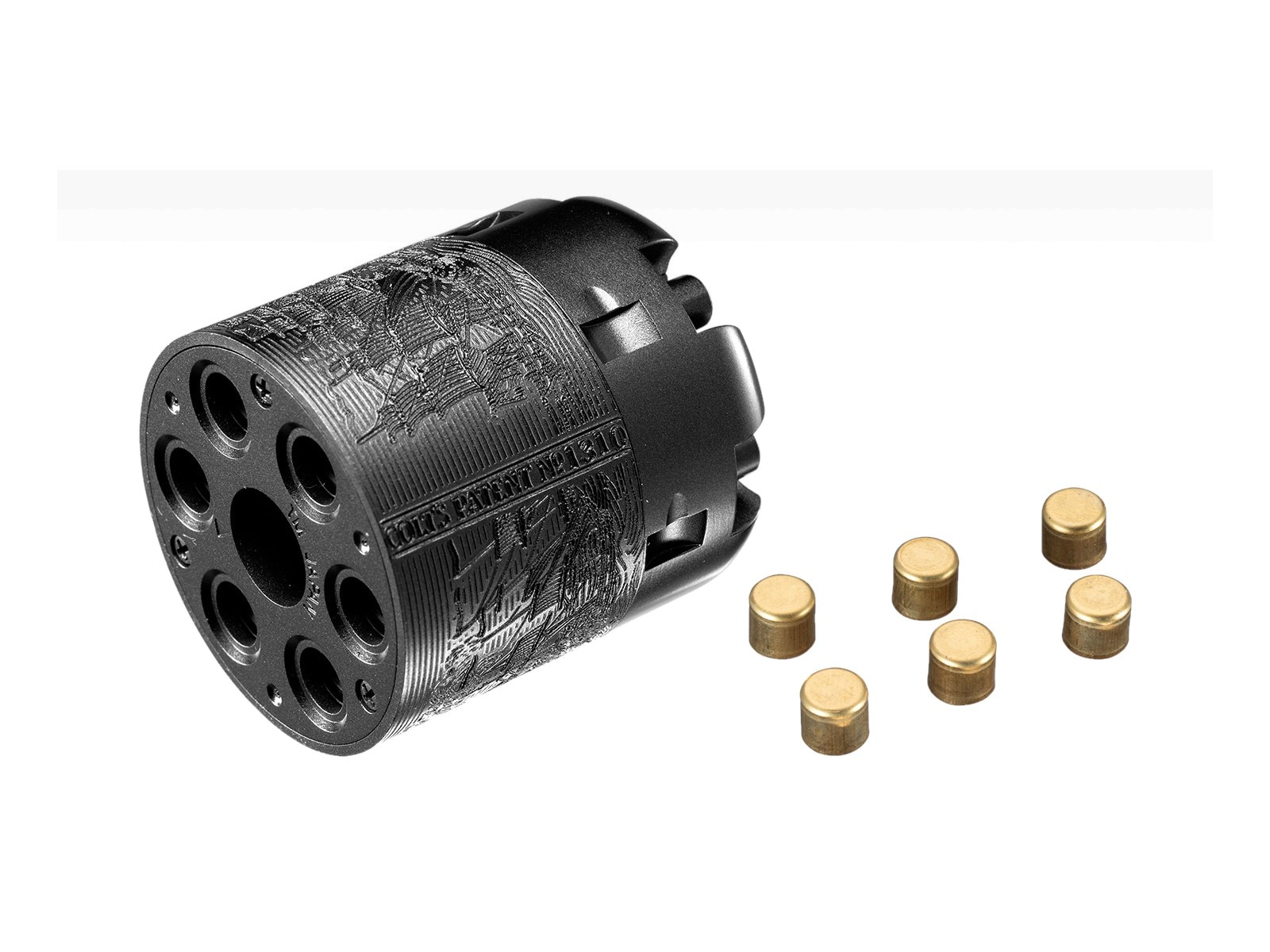 東京マルイ M1851 NAVY エアリボルバープロ 予備シリンダー 他おまけ付 お得なセット販売！》東京マルイ エアーリボルバープロ M1851 NAVY+