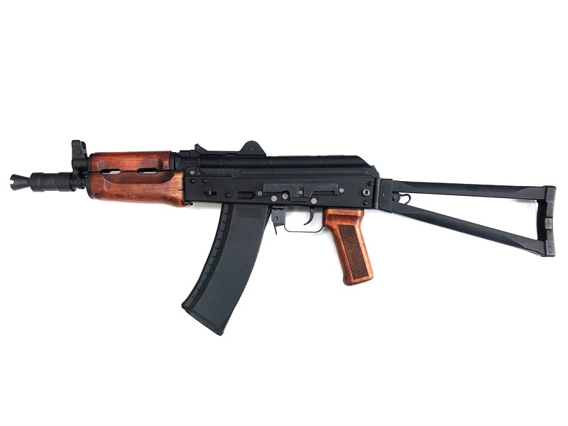 KSC AKS74U ガスガン　中古 売り切れ【特選中古品】ガスブローバック KSC AKS74U リアルウッド