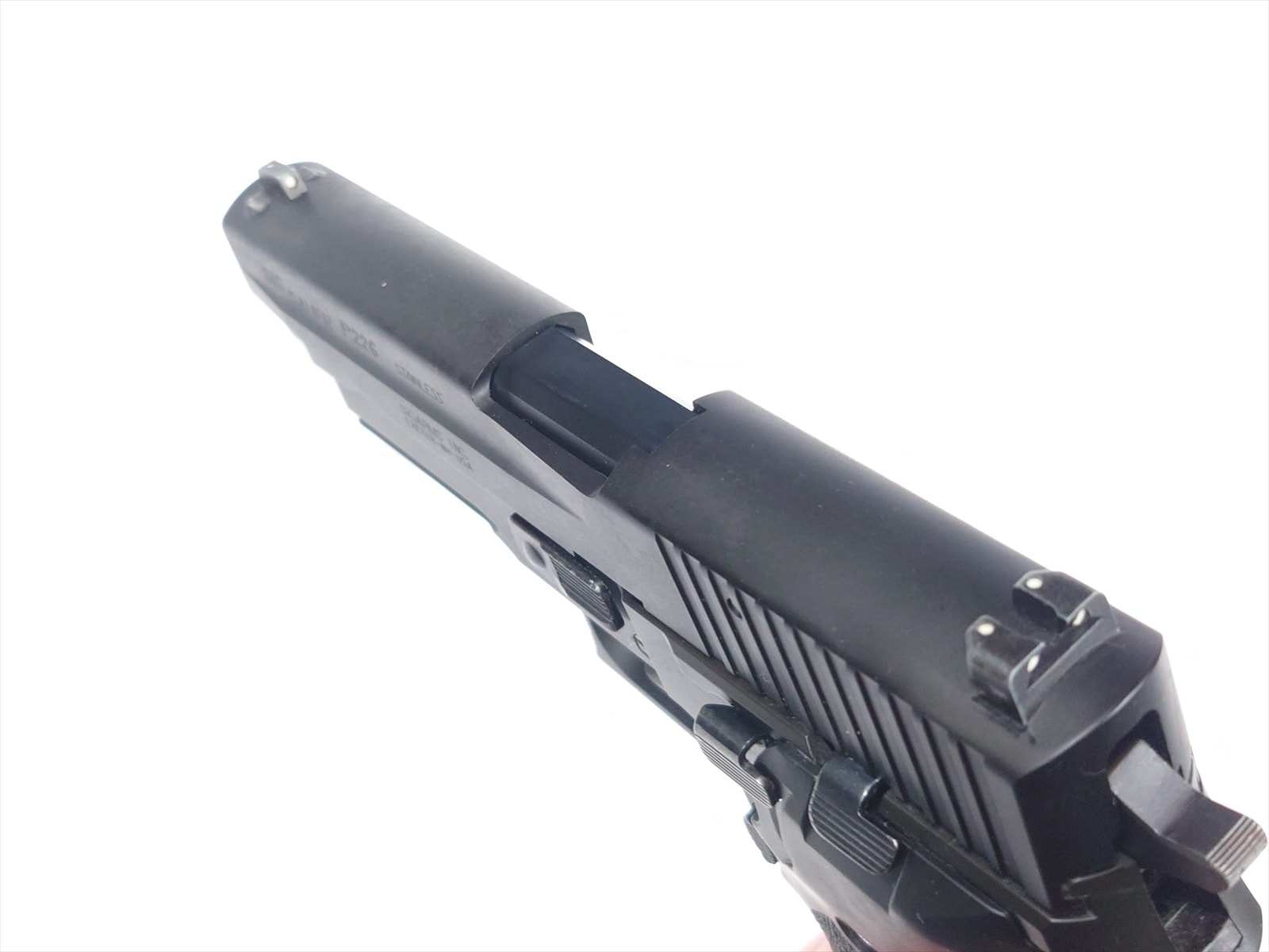 特選中古品】ガスブローバック KSC SIG P226R HW HOGUEグリップ付