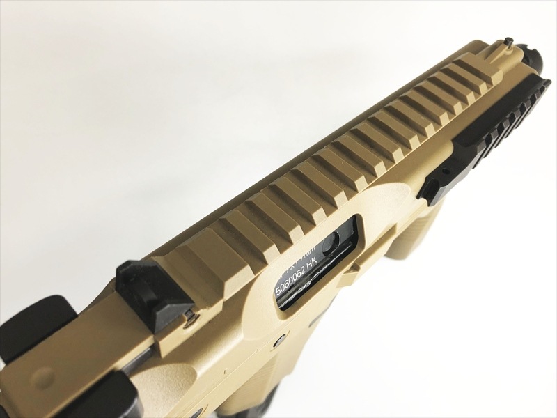 売り切れ【特選中古品】ガスブローバック KSC B&T MP9 タン