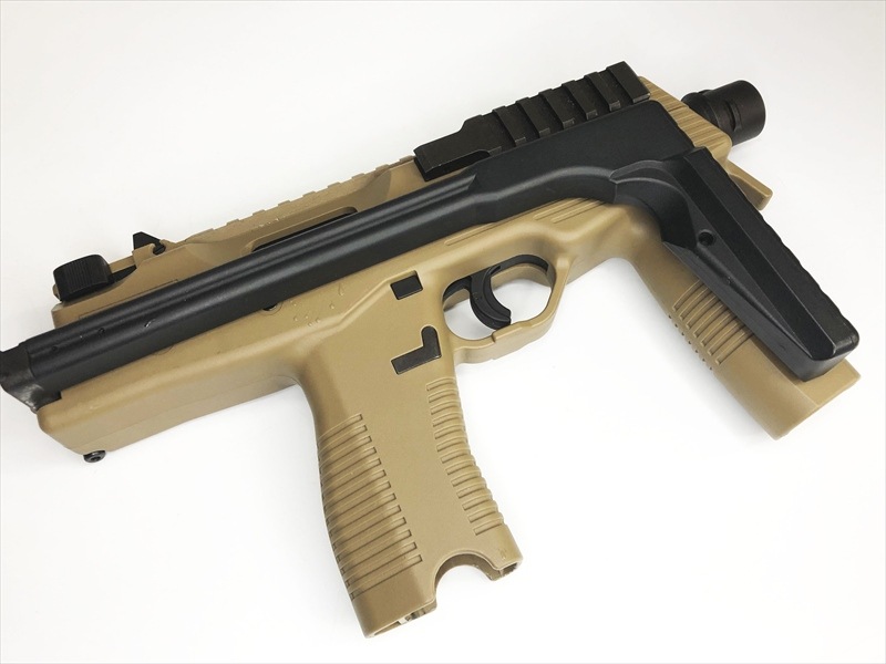 KSC 　MP9　中古品 売り切れ【特選中古品】ガスブローバック KSC B&T MP9 タン