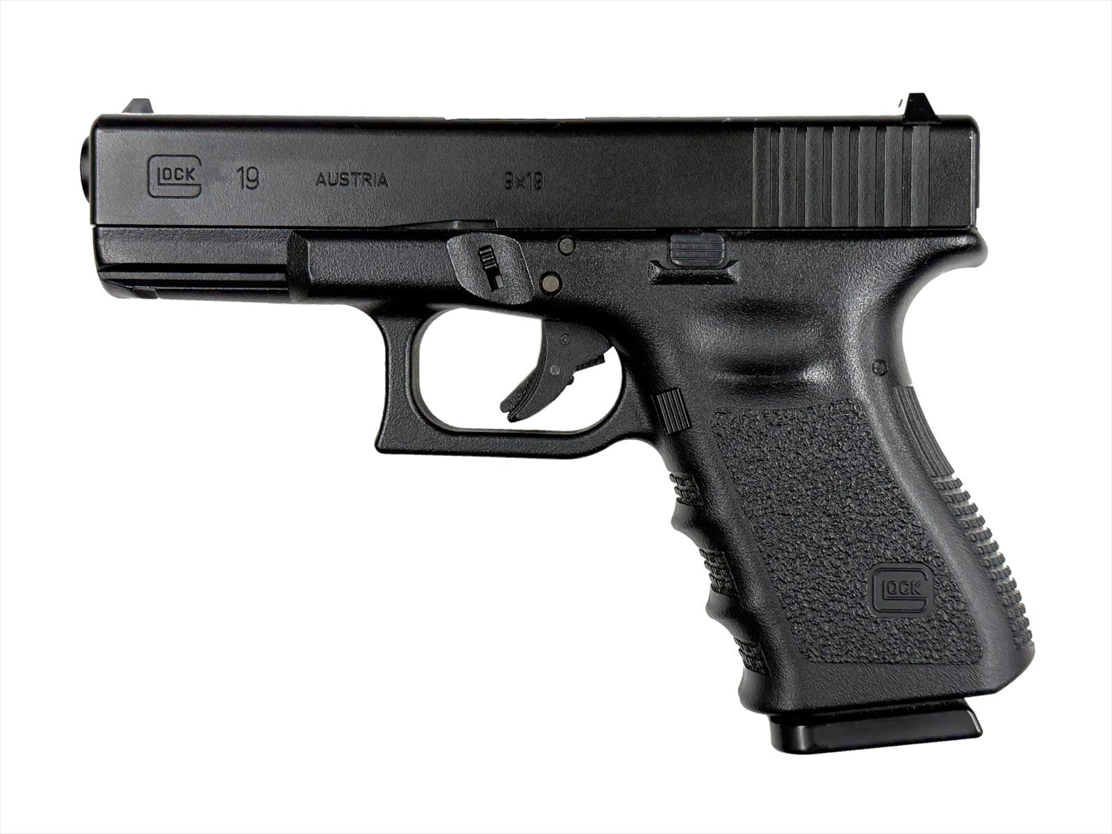 東京マルイ GLOCK 19 ガスブローバック　中古　予備マグ2本付き 特選中古品】ガスブローバック 東京マルイ グロック19 Gen.3 [11884