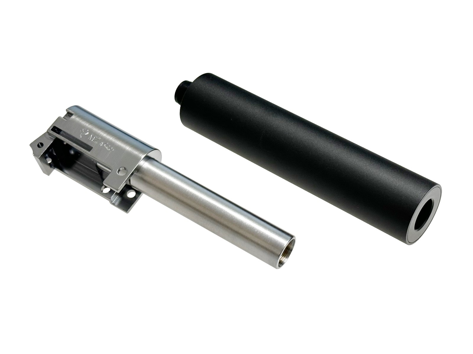 【最終値下げ‼️】マルゼン ワルサーPPK ガスブローバック + サイレンサー マルゼン ワルサーPPK・PPK/S ブローバック用サイレンサー＆可変