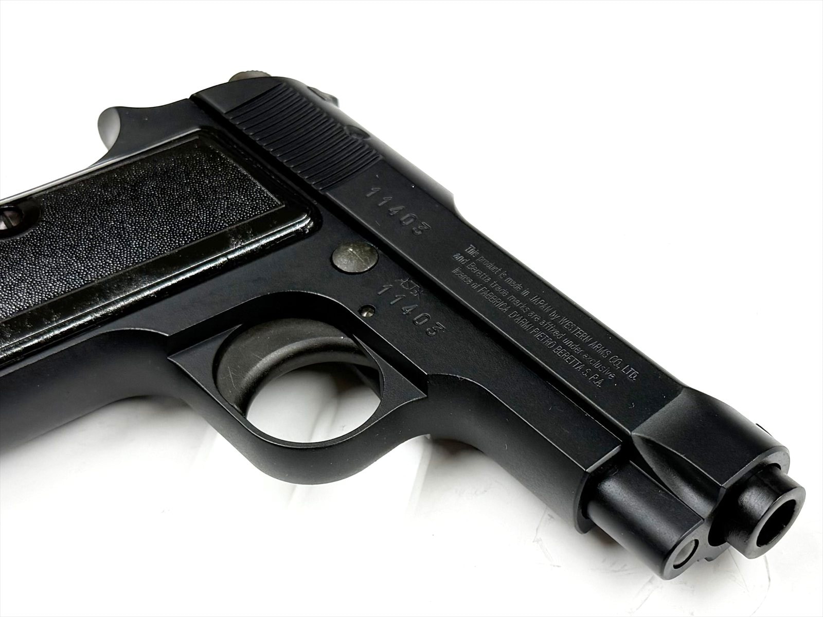 特選中古品】ガスブローバック ウエスタンアームズ ベレッタM1934 HW