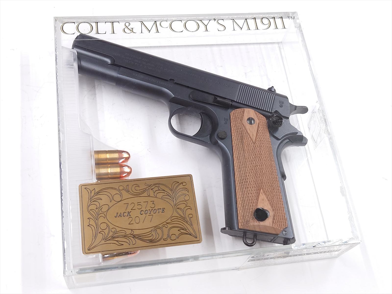 特選中古品】ダミーカート式モデルガン The Real McCoy's スプリング