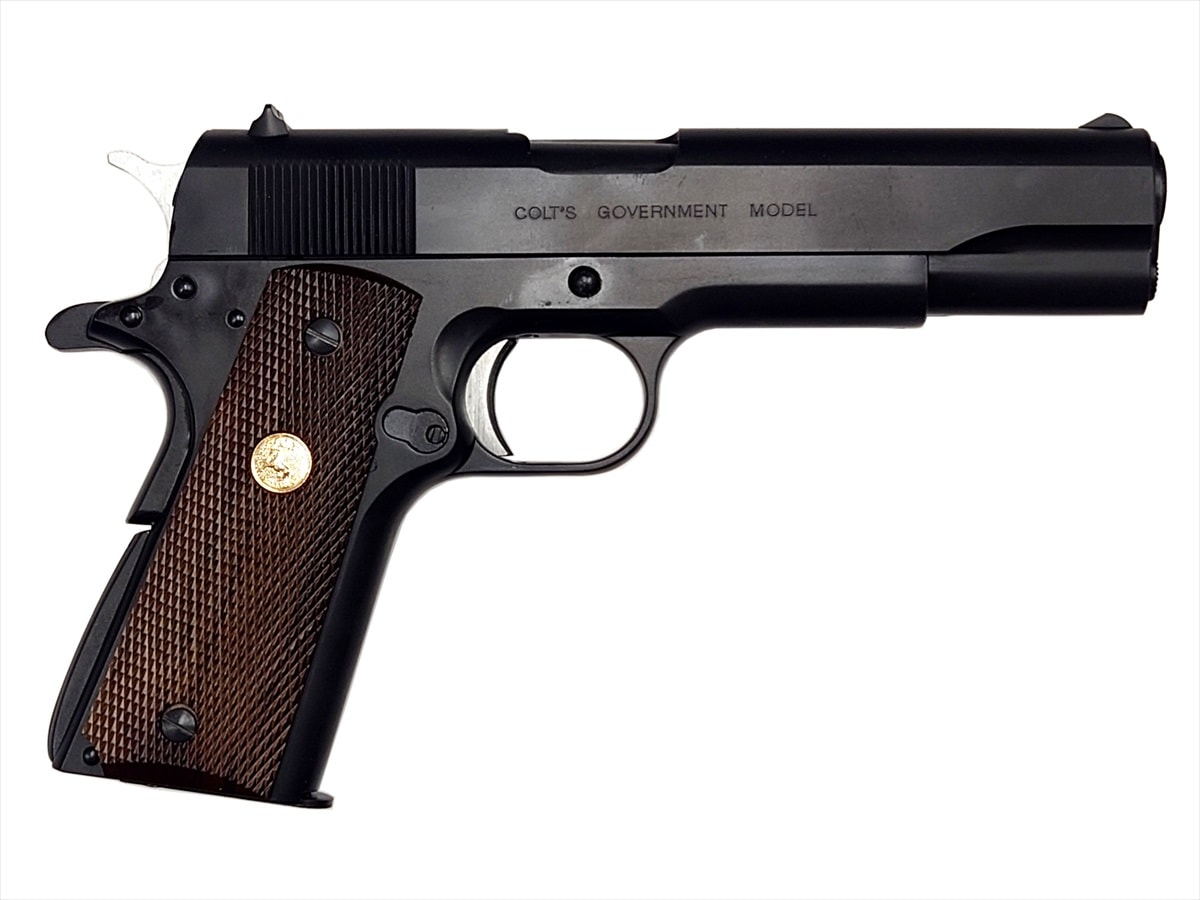 完成品】マルシン 発火モデルガン MK IV シリーズ70 [マットブラック