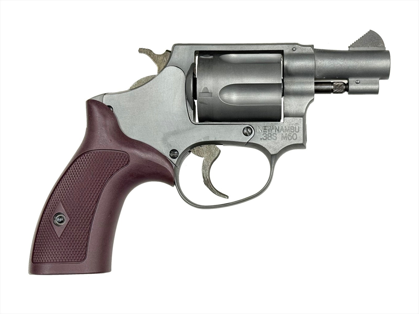 A!CTION ダミーカートモデルガン ニューナンブM60回転式けん銃 51mm