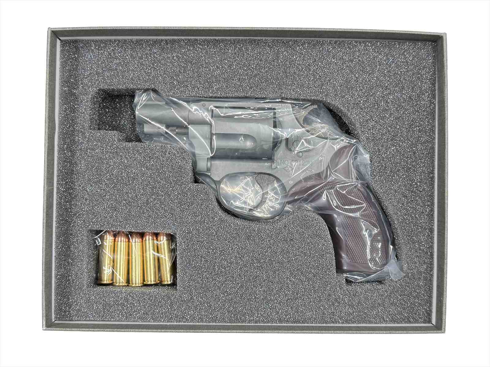 A!CTION ダミーカートモデルガン ニューナンブM60回転式けん銃 51mm