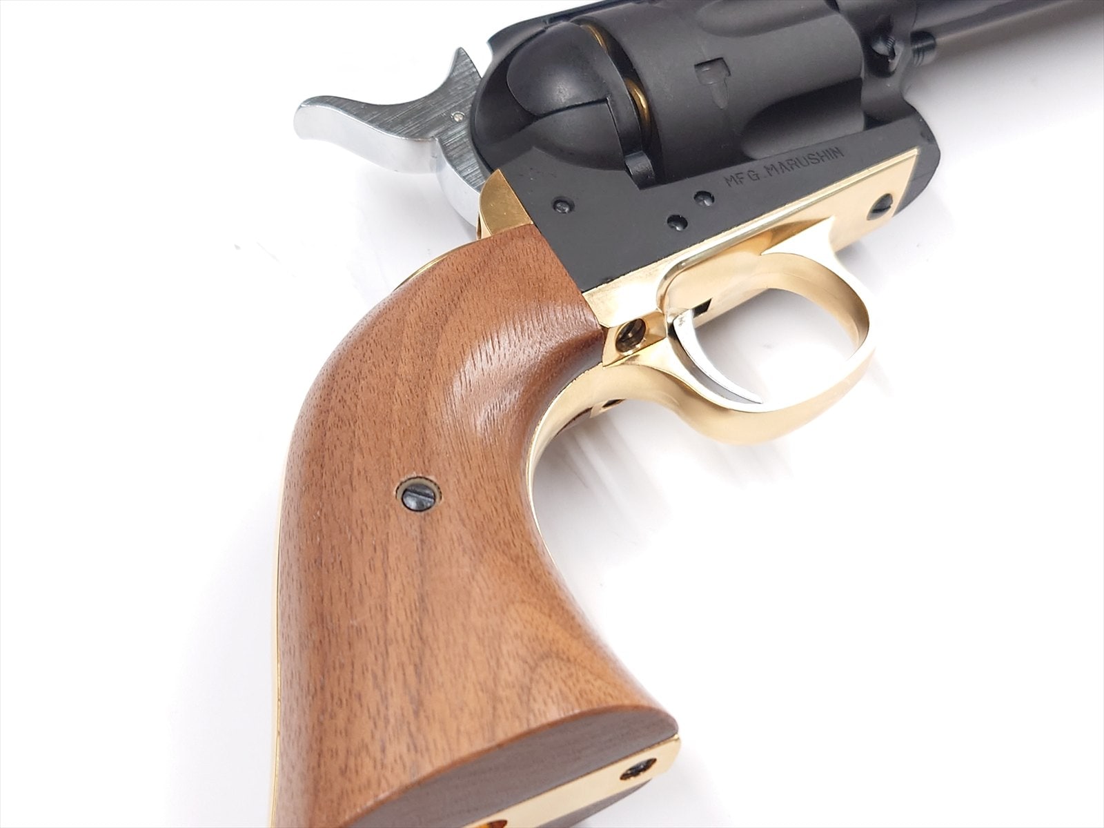 特選中古品】ガスガン マルシン 6mmBB SAA.45 PEACE MAKER DX HW