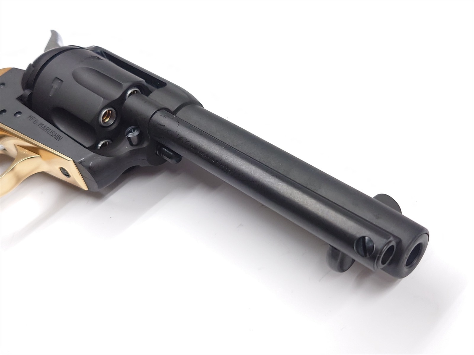 特選中古品】ガスガン マルシン 6mmBB SAA.45 PEACE MAKER DX HW