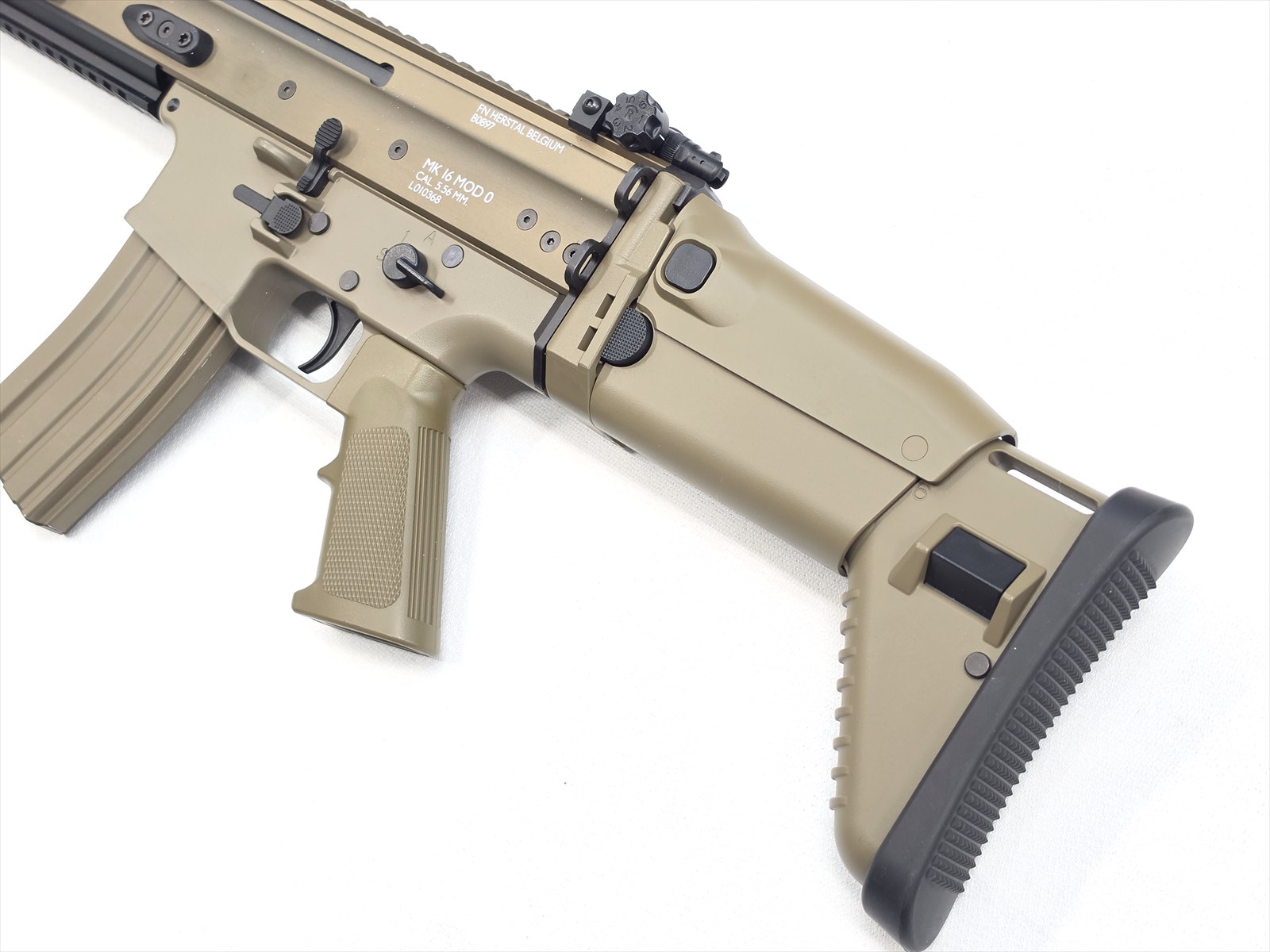 特選中古品】次世代電動ガン 東京マルイ SCAR-L FDE [11587] | 特選