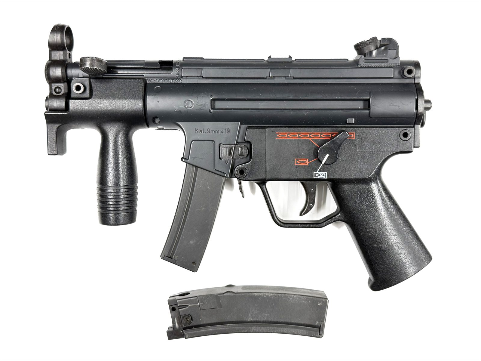 特選中古品】ガスブローバック マルゼン H&K MP5K スペアマガジン付
