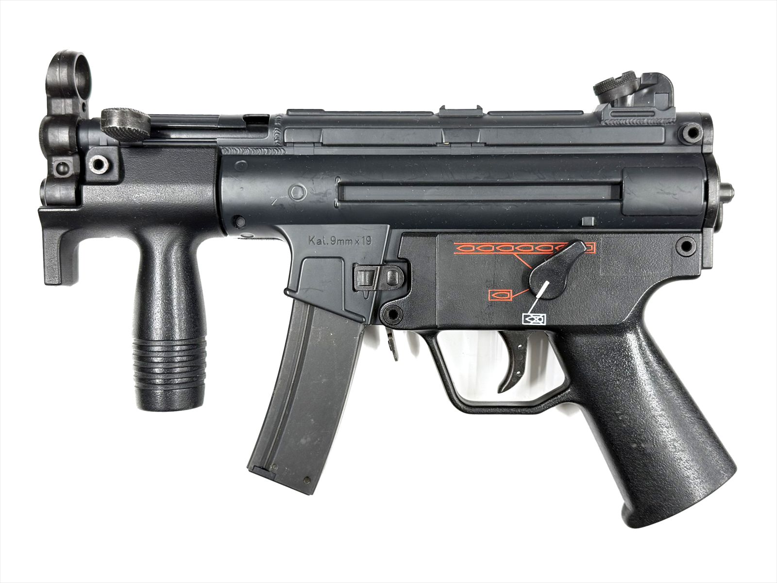 ガスガン　マルゼンMP5K　CQB2　予備マガジン付 特選中古品】ガスブローバック マルゼン H&K MP5K スペアマガジン付