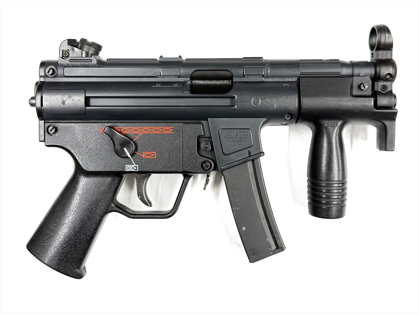 ガスガン　マルゼンMP5K　CQB2　予備マガジン付 特選中古品】ガスブローバック マルゼン H&K MP5K スペアマガジン付