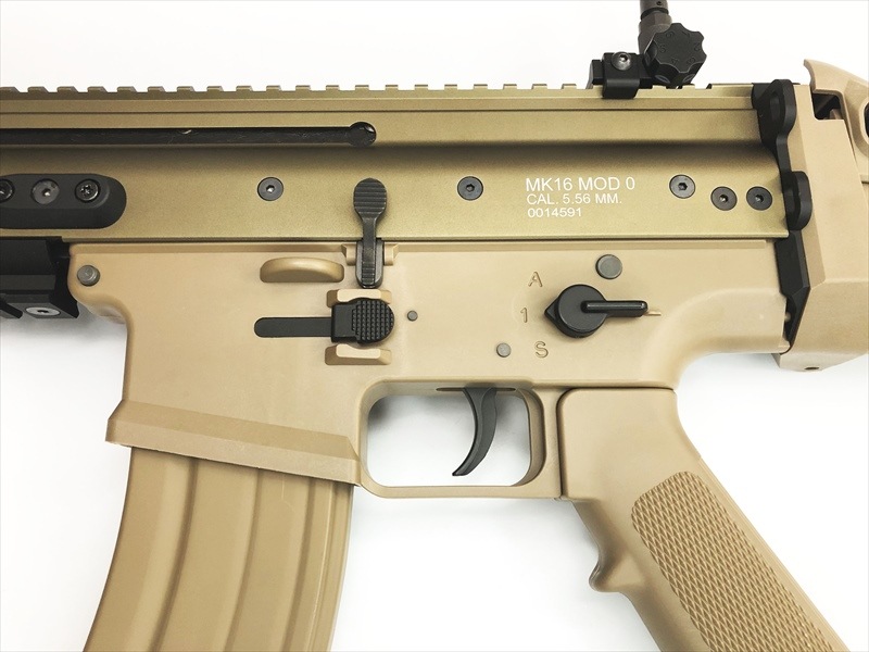 愛品倶楽部柏店】WE ウィーテック ガスガン SCAR-L MK16 MOD0 TAN