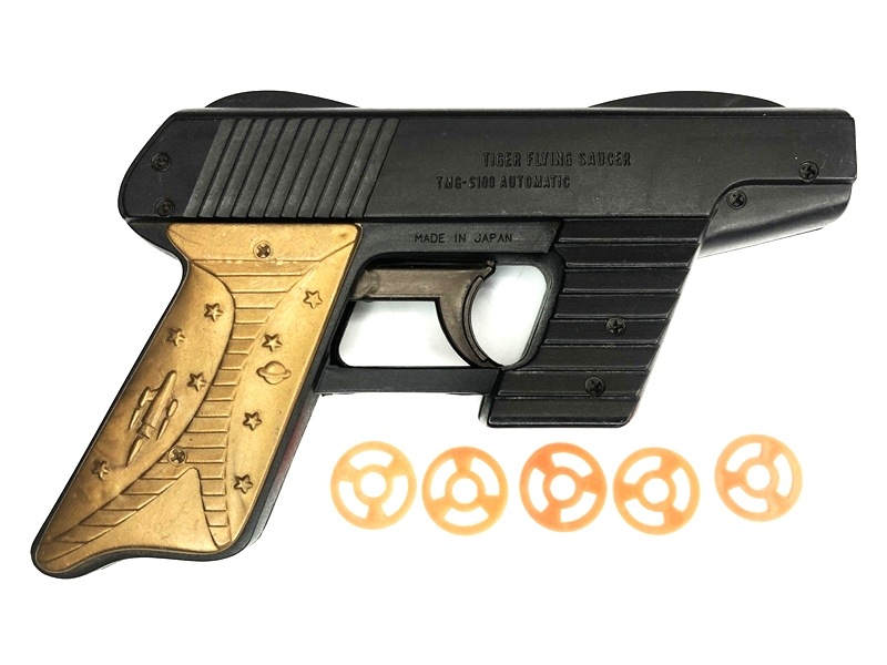売り切れ【特選中古品】円盤エアガン タイガー商会 TMG-S100 