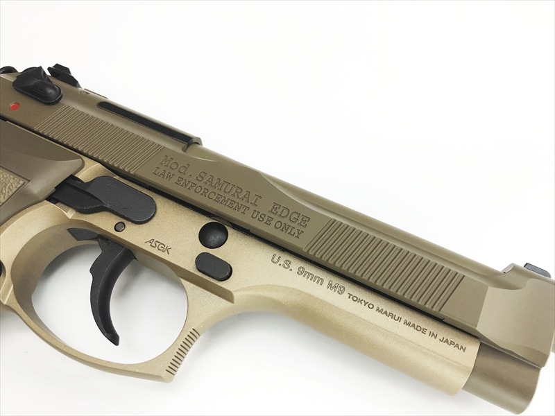 【中古品】東京マルイ ガスガン「サムライエッジ」＆ベレッタ用ホルスター付き 東京マルイ ベレッタ M92F サムライエッジ バイオハザード ジル