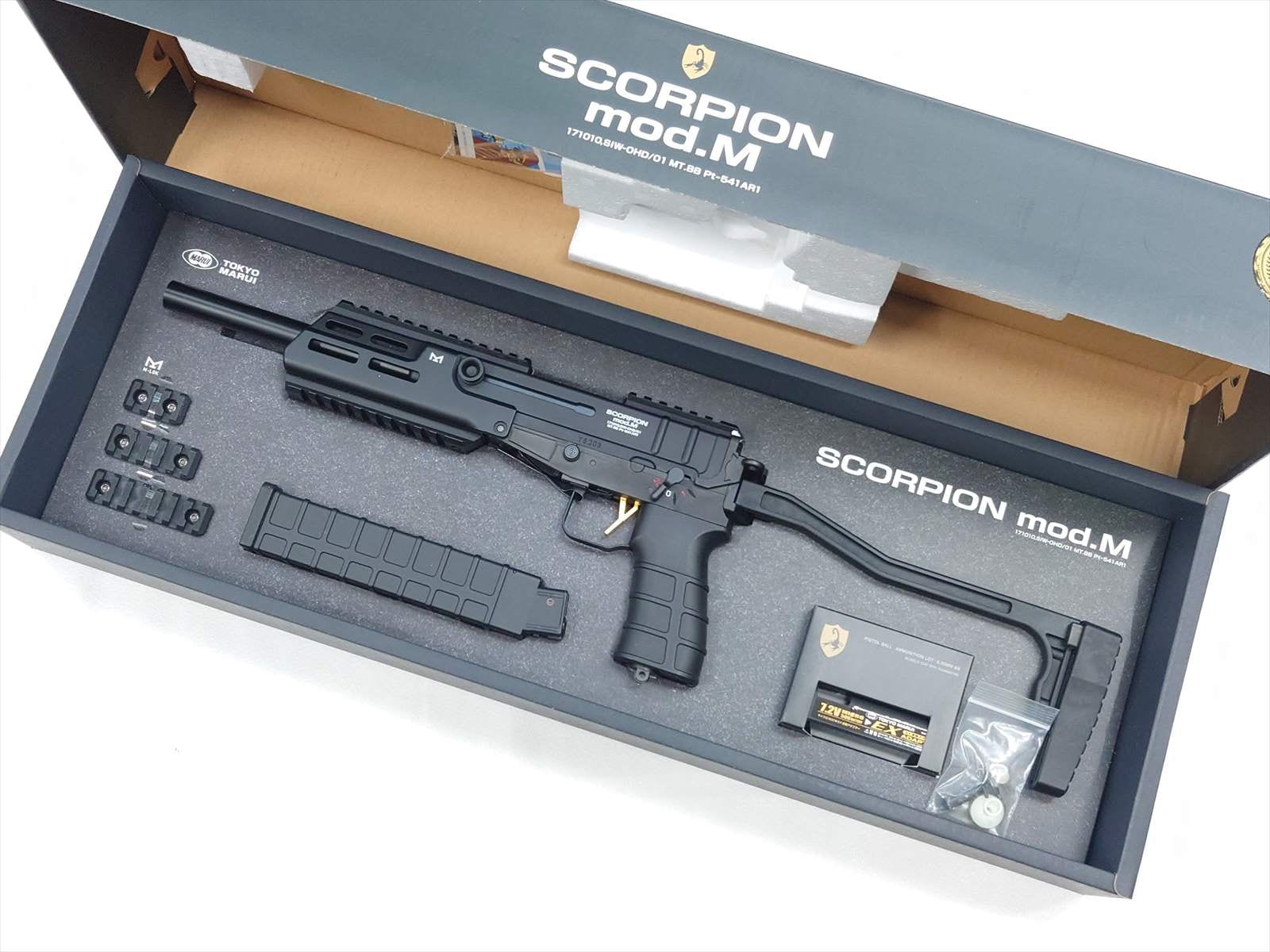 特選中古品】コンパクト電動ガン 東京マルイ スコーピオン モッドM
