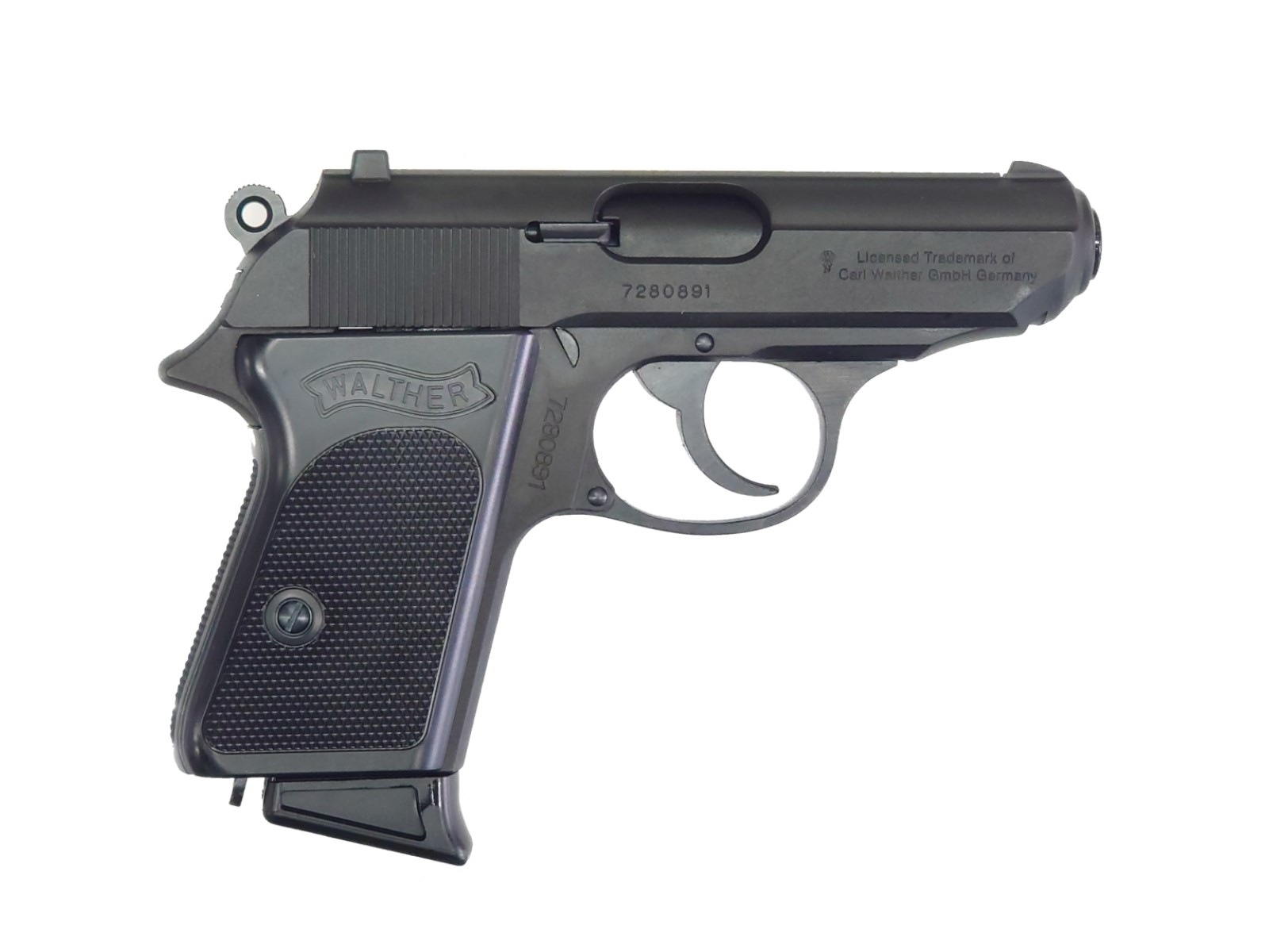 マルシン モデルガン 完成品/発火タイプ ワルサーPPK ブラックヘビー