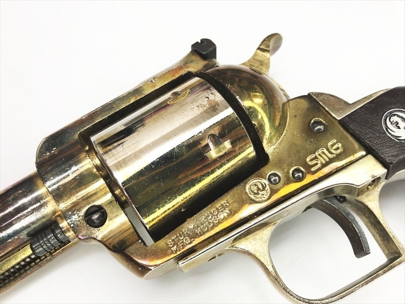 特選中古品】金属モデルガン ハドソン スタームルガー スーパー
