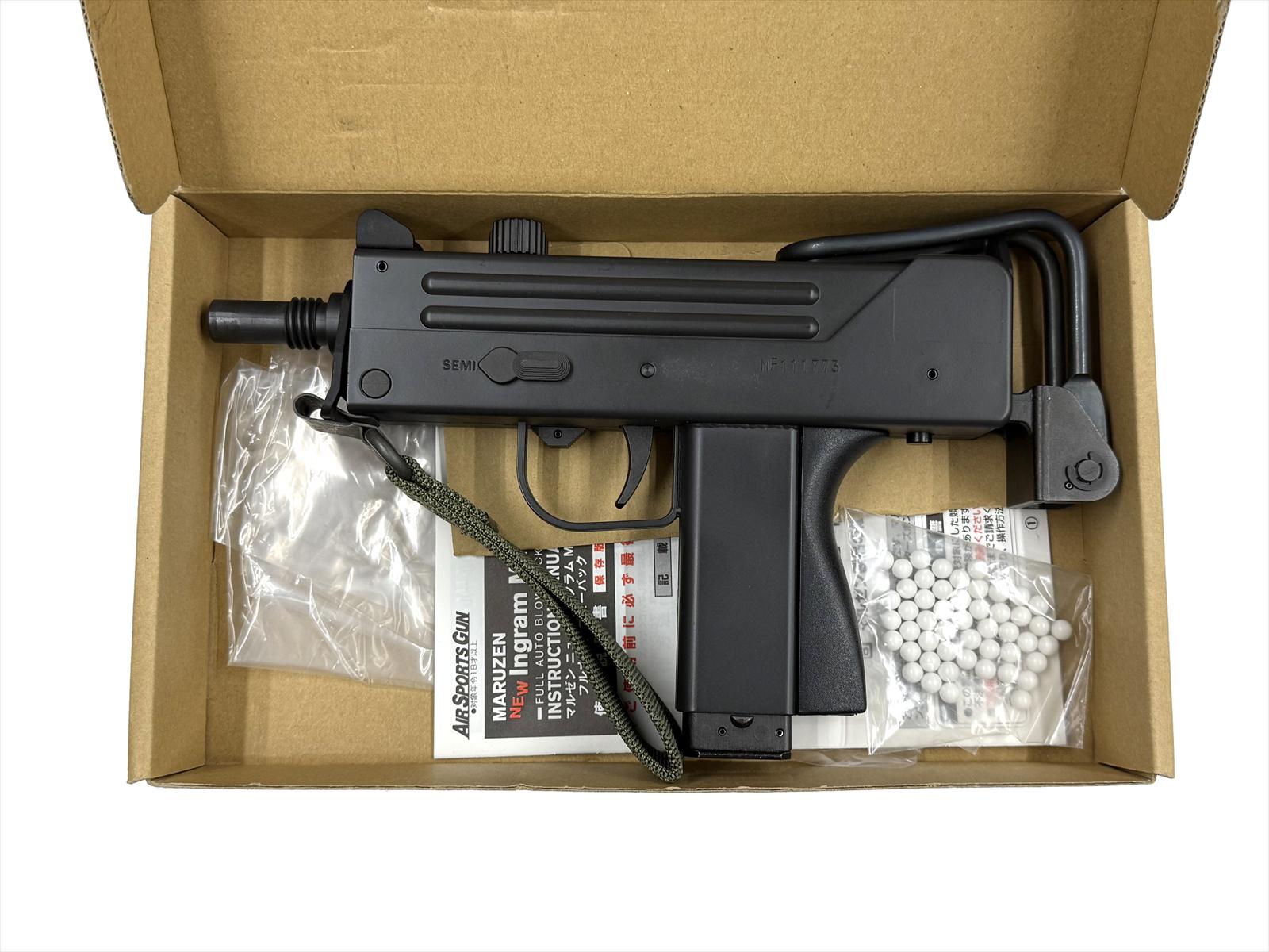 特選中古品】ガスブローバック マルゼン イングラムM11 ストラップ