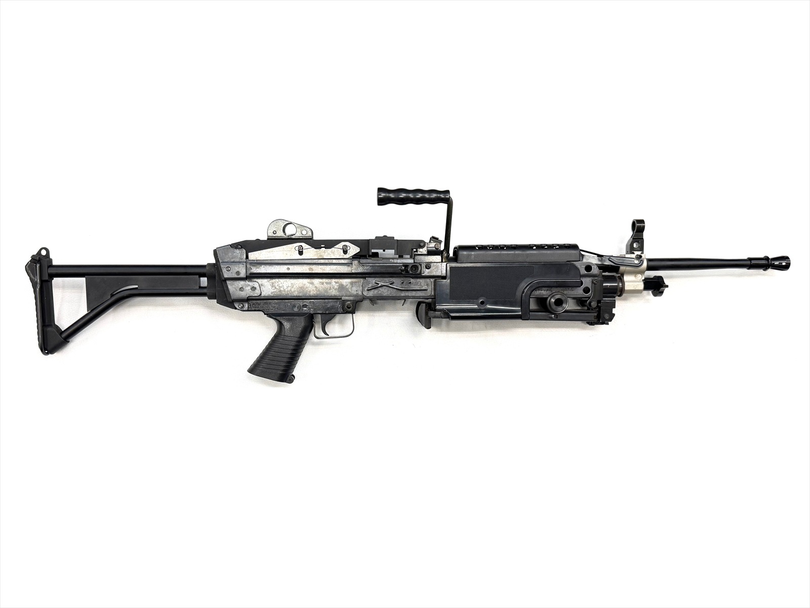 【TOP】M249 MINIMI 自衛隊Ver / R2500BOXマガジン付き 特選中古品】電動ガン TOP-JAPAN M249 MINIMI 自衛隊バージョン