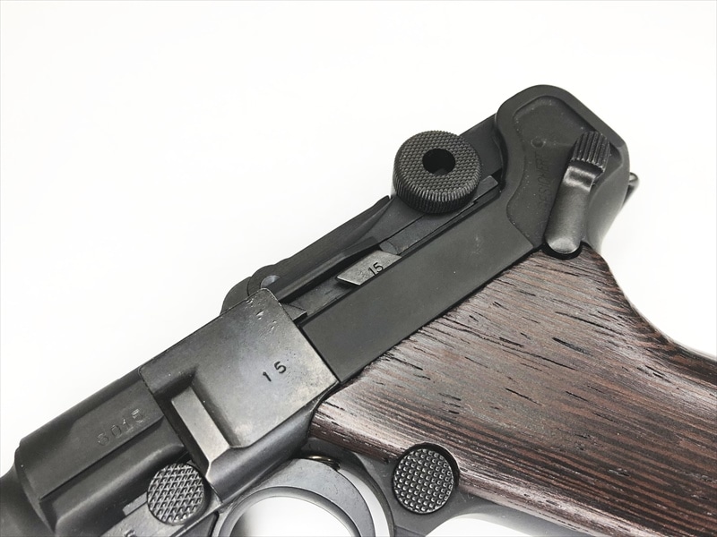 タナカワークス　ルガー　P08 4インチ　ガスブローバック　木製グリップ装着 楽天市場】【お取り寄せ】タナカワークス ガスブローバックガン