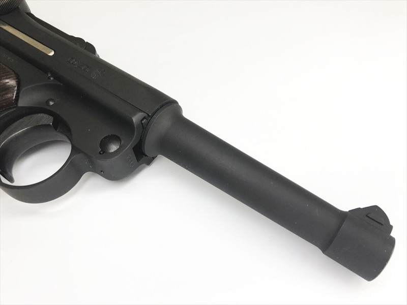 ルガーP85。東京マルイ　プラスチック製エアガン。銃口ゴム付き／【付属品欠品】 ルガーP85。東京マルイ プラスチック製エアガン。銃口ゴム付き