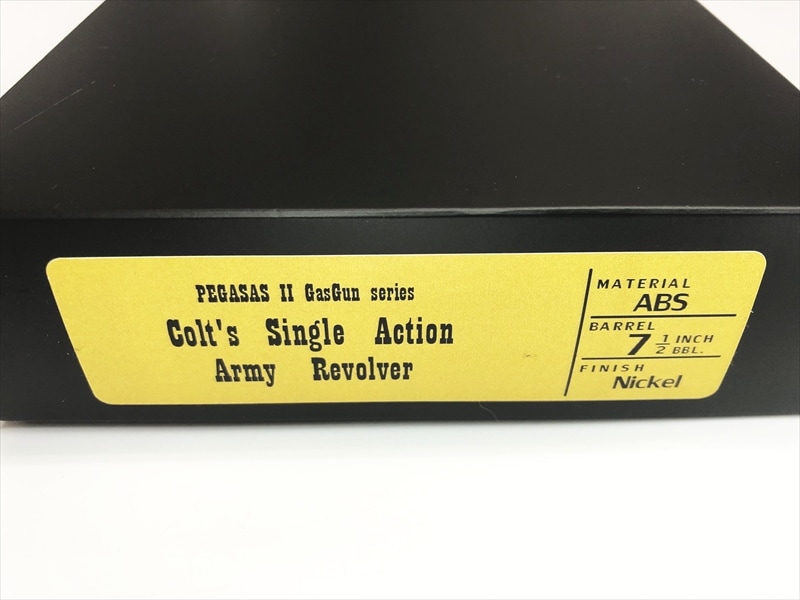 エアロペガサス　クロコクランチセット　 中古　USED品 特選中古品】ガスリボルバー タナカワークス ペガサス2 コルト